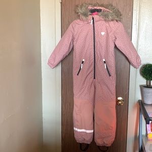 Polka Dot Padded SnowSuit